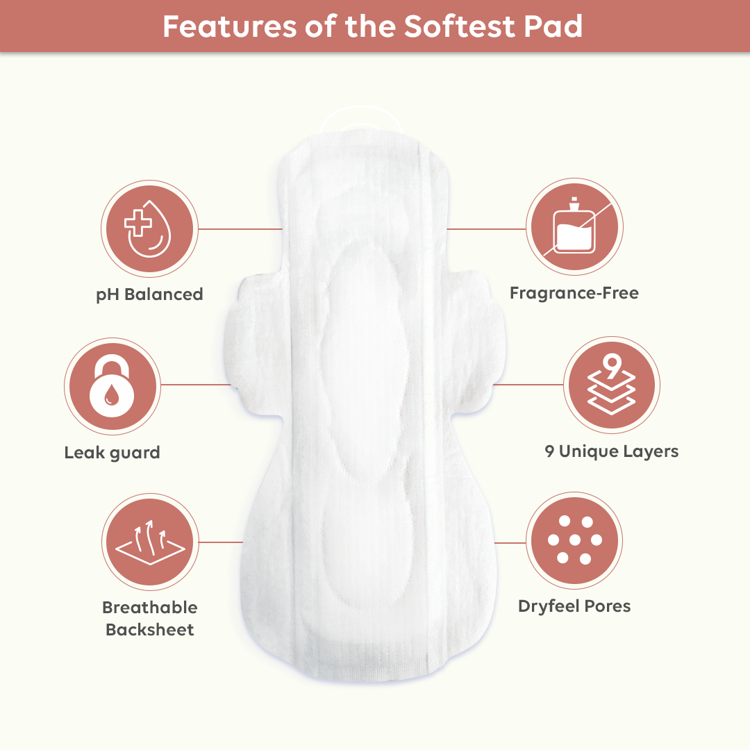 Shop Heavy Flow Pads & Panty Liners – Free 3-Pack with Every Purchase