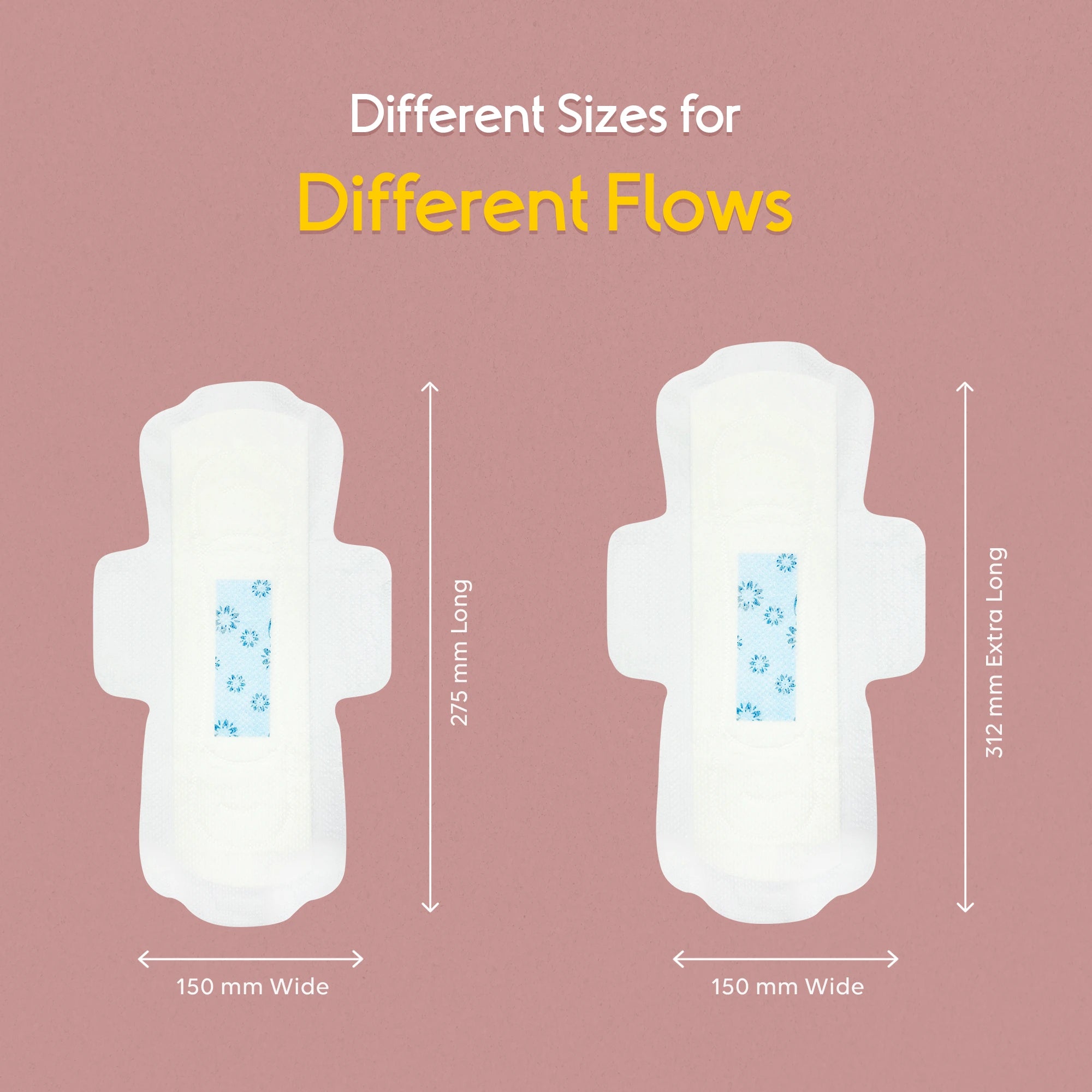 Duo Combo – 10 Moderate Flow & 5 Heavy Flow Pads with 3 Free Panty Liners (new)