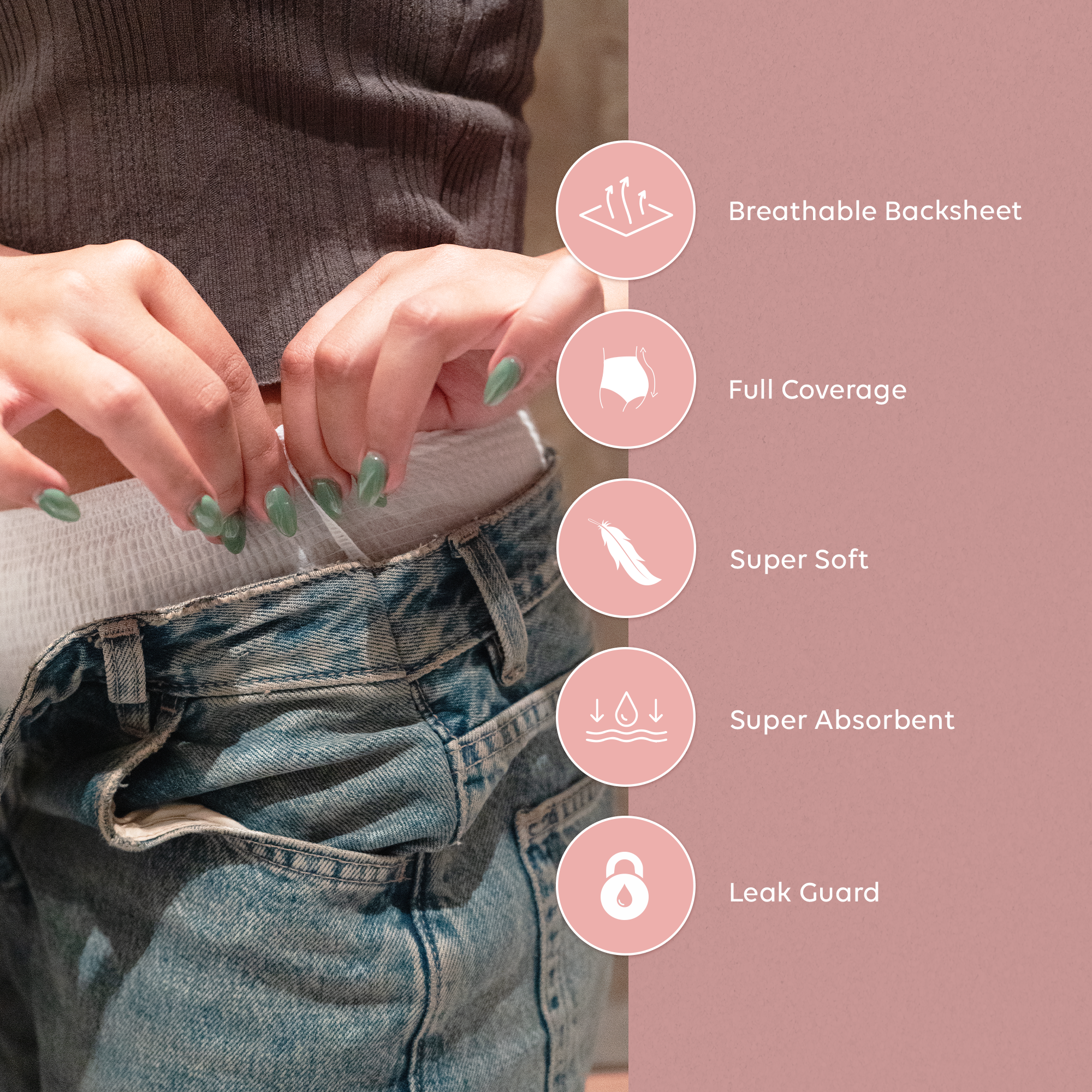 Period Care Rash-Free Disposable Period Panty