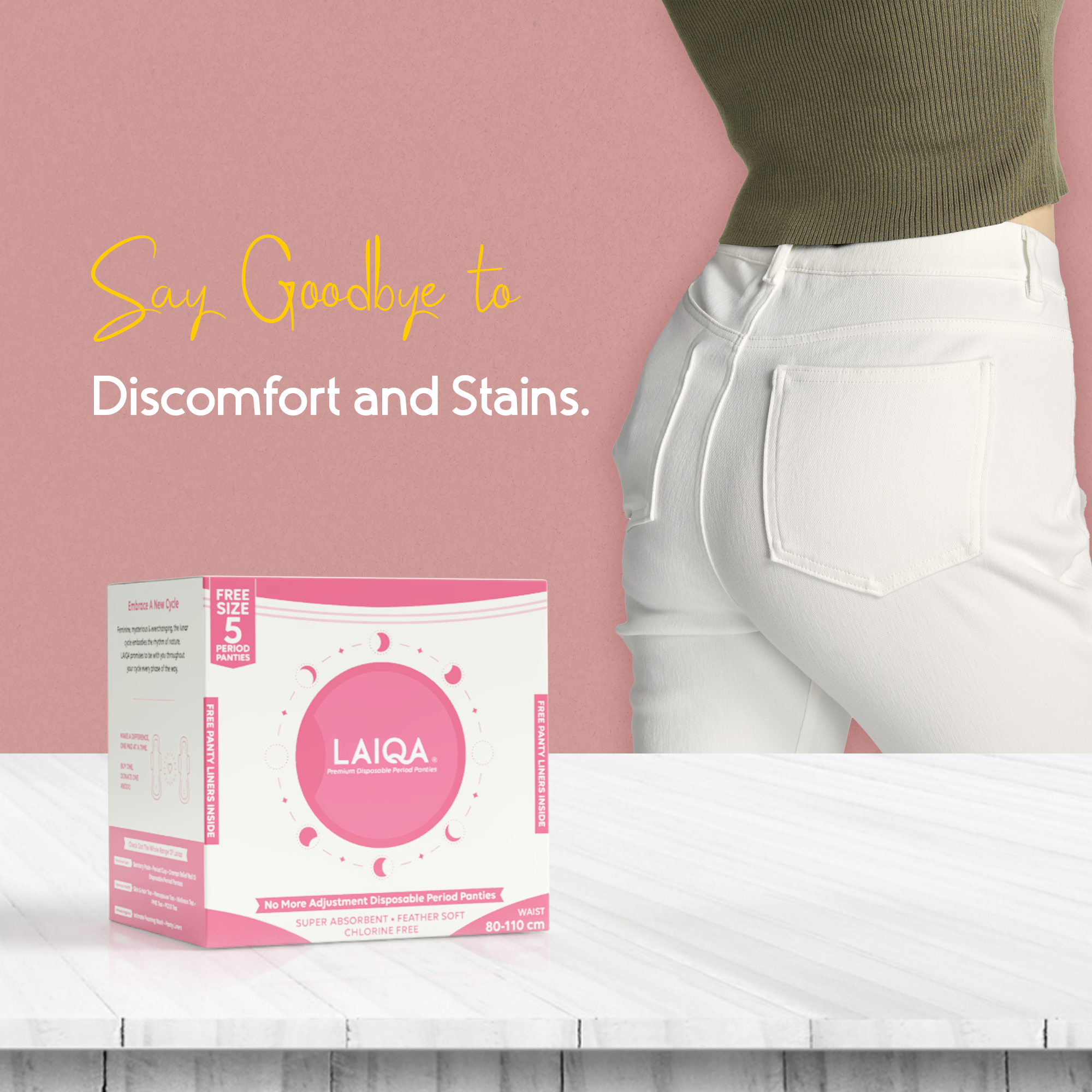 Period Care Rash-Free Disposable Period Panty