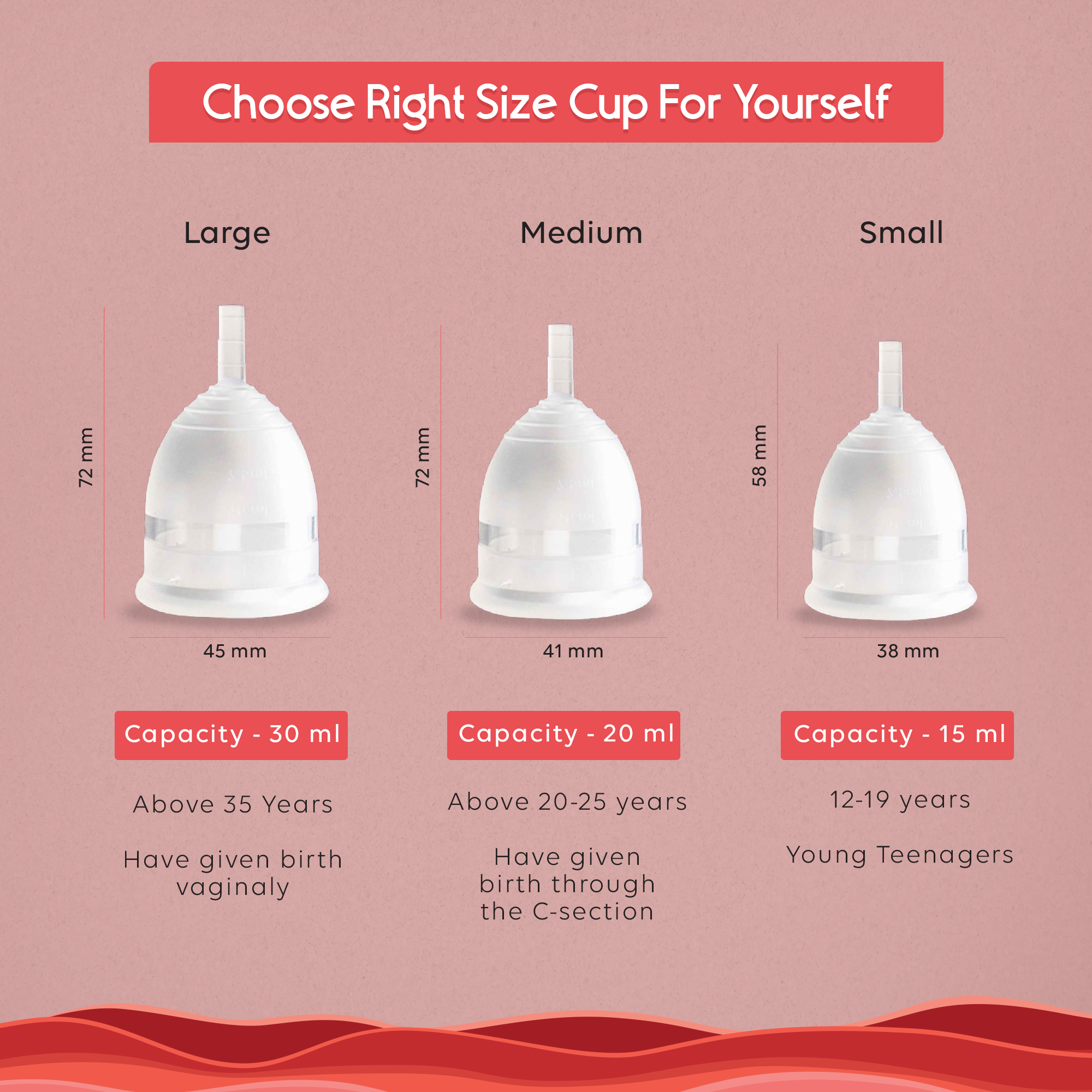 Menstrual Cup with Pouch