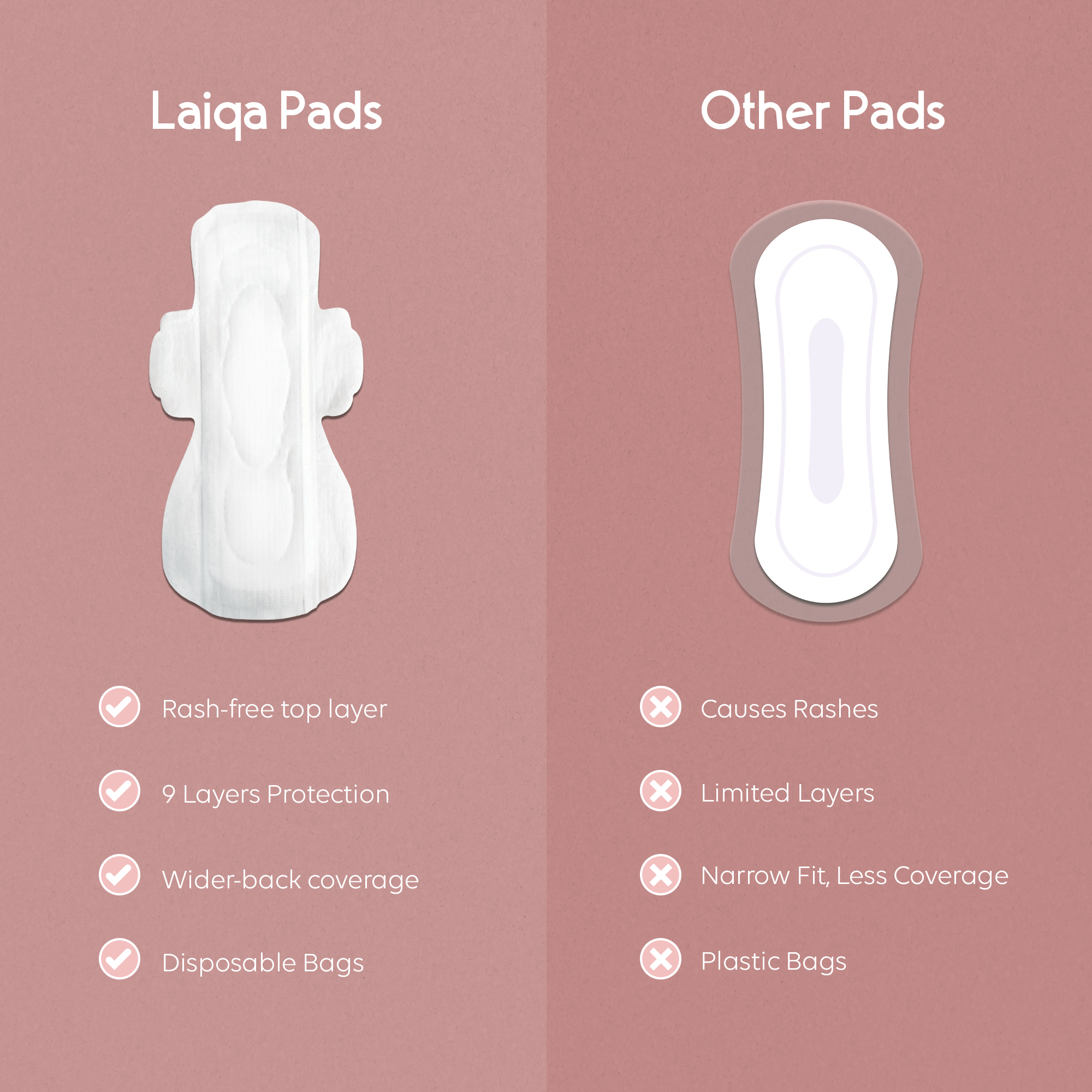 10 Double Extra Large Plus Pads with 3 Free Panty Liners